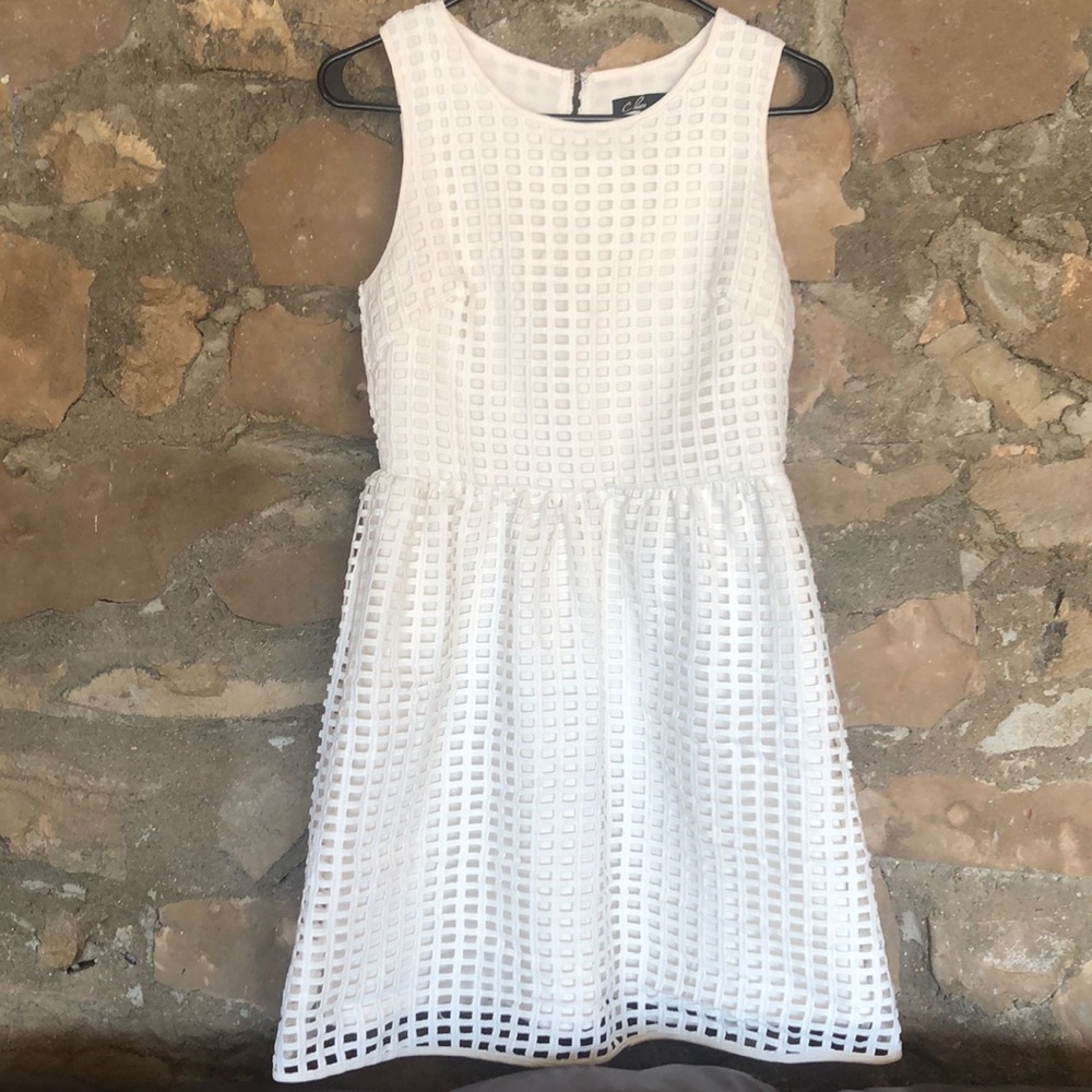 C. Luce white dress